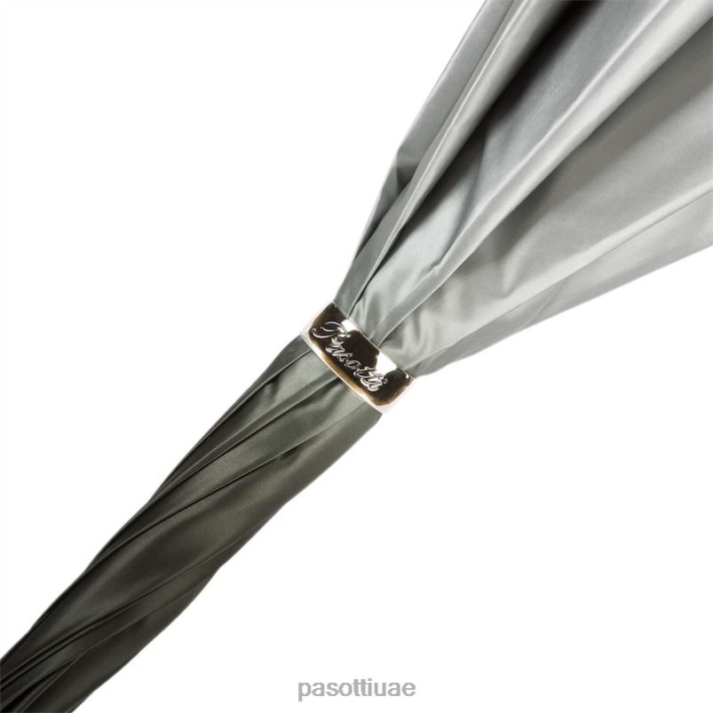 مظلة | 189n 21273-11 s11 - مظلة داليا فضية، قماش مزدوج PASOTTI Z446V357